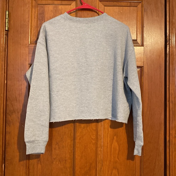 Tom & Jerry Grey Cropped Sweatshirt & Shorts Set - Picture 3 of 7